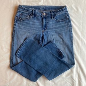 LOFT curvy cuffed crop jeans size 26/2